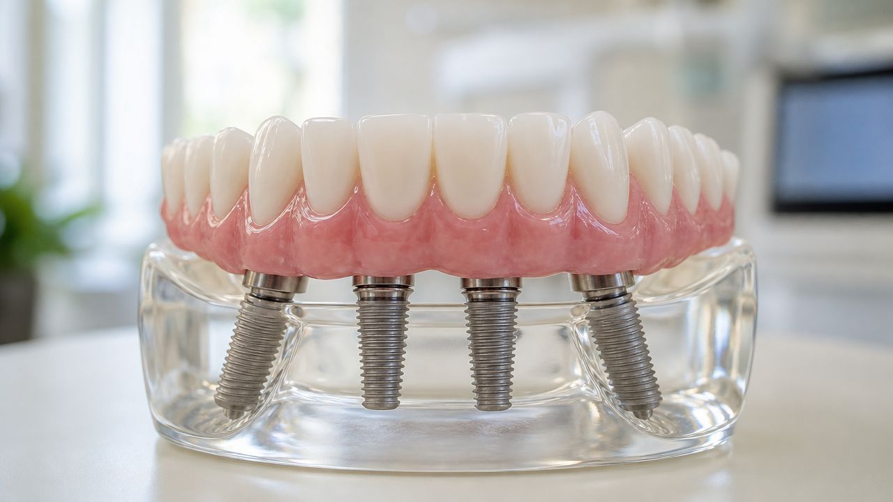 Implant-supported dentures and dental implants for a secure and comfortable fit.